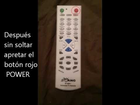 stang f2100 universal tv remote manual